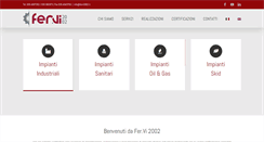 Desktop Screenshot of fervi2002.it